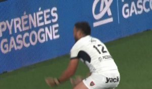 TOP 14 - Essai de Duncan PAIA'AUA (RCT) - Aviron Bayonnais - RC Toulon