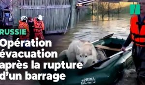 En Russie, après la rupture d’un barrage à Orsk, des milliers de personnes et d’animaux évacués