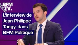 "Une amende" pour les femmes voilées: l'interview intégrale de Jean-Philippe Tanguy dans BFM Politique