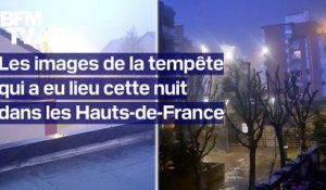 Orages, fortes pluies... Les images de la tempête qui a balayé les Hauts-de-France cette nuit