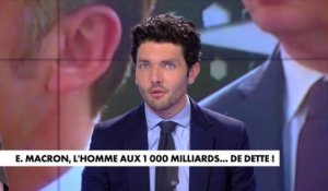 L'édito de Florian Tardif : «Emmanuel Macron, l'homme aux 1.000 milliards... de dette»
