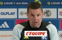 Sage : « Nos performances vont passer au filtre du haut niveau du Championnat » - Foot - L1 - OL