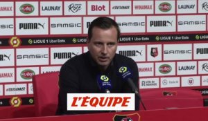 Stéphan : « On ne peut pas accepter de perdre de cette manière » - Foot - L1 - Rennes