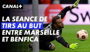 La séance de tirs au but entre Marseille et Benfica - Ligue Europa (1/4 de finale retour)