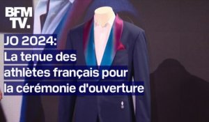 JO 2024: la tenue des athlètes français pour la cérémonie d'ouverture présentée sur BFMTV