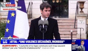 "Je veux que ces drames cessent": Gabriel Attal s'exprime depuis Viry-Châtillon après la mort de Shemseddine