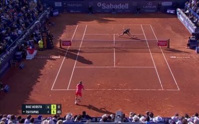 Barcelone - Tsitsipas qualifié dans la douleur