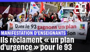 Education : Les enseignants de Seine-Saint-Denis manifestent au Trocadéro pour « un plan d'urgence »