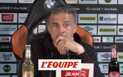 Luis Enrique, à propos de Kylian Mbappé : «Le disque est rayé» - Foot - L1 - PSG