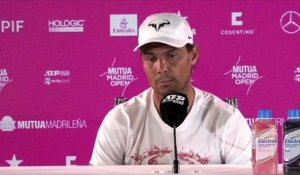 Tennis - Madrid 2024 - Rafael Nadal : "I'll say if I play Roland-Garros after Rome"