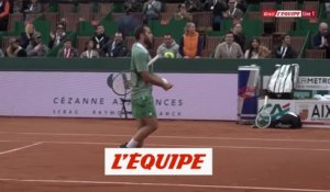 Hugo Gaston solide pour sa première - Tennis - Open du Pays d'Aix
