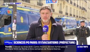 91 personnes évacuées de l'école de Sciences Po Paris, selon la préfecture