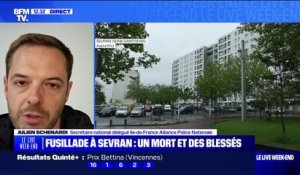 Julien Schenardi (secrétaire national délégué Île-de-France Alliance Police Nationale) sur la fusillade à Sevran: "Les nuits et les journées suivantes à Sevran vont être compliquées, car il peut y avoir des répliques"