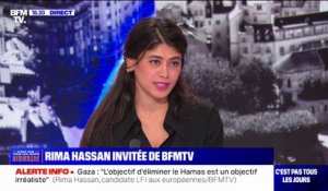 Israël/Palestine: la solution à deux états "est une étape en termes d'égalité des droits", affirme Rima Hassan (LFI)