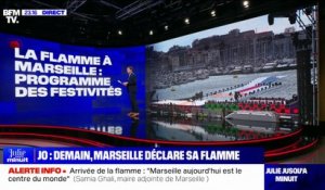 La flamme olympique à Marseille: programme des festivités