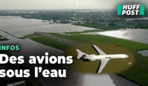 Au Brésil, les images impressionnantes d’un aéroport sous l’eau