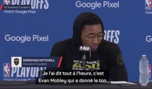 Cavaliers - Mitchell : “Nous avons tiré les leçons de nos erreurs du premier match”