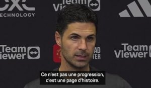 Arsenal - Arteta : "Cette équipe écrit une page d'histoire du club"