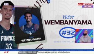 Une liste élargie avec Wembanyama, mais sans Heurtel - JO 2024 - Basket - Bleus