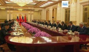 Vladimir Poutine salue le partenariat "fraternel" avec la Chine