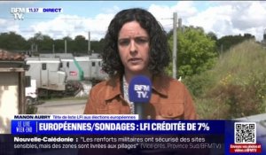 Européennes: "Je regrette que les Socialistes, les Écologistes nous aient tourné le dos" assure Manon Aubrey, tête de liste LFI
