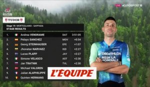 Le résumé de la 19e étape - Cyclisme - Giro