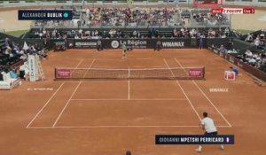 Le replay de Mpetshi Perricard - Bublik - Tennis - Open Parc de Lyon