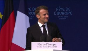 Suivez le discours d'Emmanuel Macron à Dresde, en Allemagne