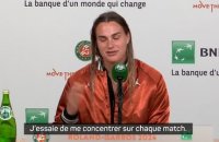 Roland-Garros - Sabalenka évite de penser à un affrontement avec Swiatek
