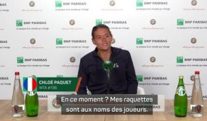 Roland-Garros - Paquet fan du PSG : “Aujourd'hui, mes raquettes s'appellaient Asensio, Lucas Hernandez et Ramos”