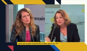 JO Paris 2024 : "On fait confiance aux VTC en leur accordant le même accès aux sites aux gares que les taxis", se réjouit la directrice générale d'Uber France
