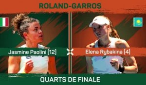 Roland-Garros - Paolini crée la surprise face à Rybakina