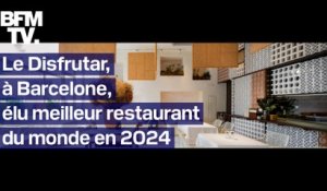 Le Disfrutar, à Barcelone, élu meilleur restaurant du monde en 2024