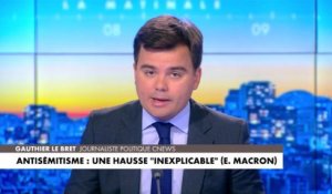 L'édito de Gauthier Le Bret : «Antisémitisme : une hausse "inexplicable", d'après Emmanuel Macron»