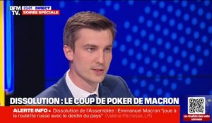 Léon Deffontaines sur la dissolution: "Ce sera l'heure du bilan aussi pour les députés du Rassemblement national"
