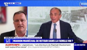 Exclusion de Marion Maréchal: "Il n'y a pas de remariage, elle fera sa vie politique de son côté", assure Louis Alliot (vice-président du RN)