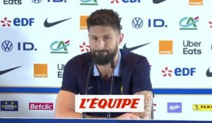 Giroud demande aux Français d'aller voter - Foot - Euro - Bleus