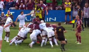 TOP 14 - Essai de Madosh TAMBWE (UBB) - Union Bordeaux-Bègles - Racing 92