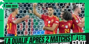 Euro 2024 / Espag,e : "Personne ne s'attendait à être qualifié au bout de 2 matchs" raconte Hermel