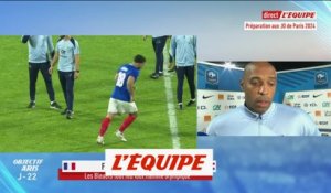 Thierry Henry : «On a manqué juste un petit peu de sérieux» - Foot - Prépa JO - France-Paraguay