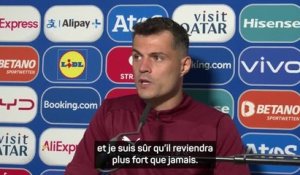 Suisse - Xhaka : "C'est douloureux, mais ça fait partie du jeu"