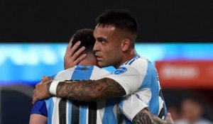 Lionel Messi en larmes au moment de sortir - Foot - Copa America