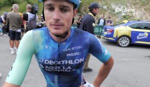 Cyclisme - Tour de France 2024 - Nicolas Prodhomme : "Le Col de la Bonette ? Je n'ai pas eu le temps de voir le paysage"