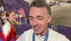 Cyclisme - Paris 2024 - Romain Mahieu, médaillé de bronze du BMX Racing : "Pouvoir partager cette Marseillaise à trois potes..."