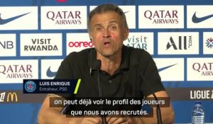 PSG - Luis Enrique très satisfait des recrues João Neves, Pacho et Désiré Doué