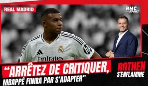 Real Madrid : “Arrêtez de critiquer, Mbappé finira par s’adapter”, défend Rothen