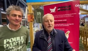 Cyclisme - SIA 2025 - François Belay, le speaker du Tour avec "Roule Ma Poule" au Salon de l'Agriculture