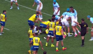 TOP 14 - Essai de Giorgi AKHALADZE (ASM) – ASM Clermont – Aviron Bayonnais