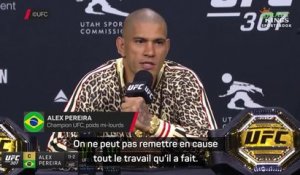 UFC 307 - Pereira : "On ne peut pas remettre en cause tout le travail que Rountree Jr. a fait"