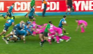 TOP 14 - Essai de Raffaele COSTA STORTI (SFP) - Castres Olympique - Stade Français Paris